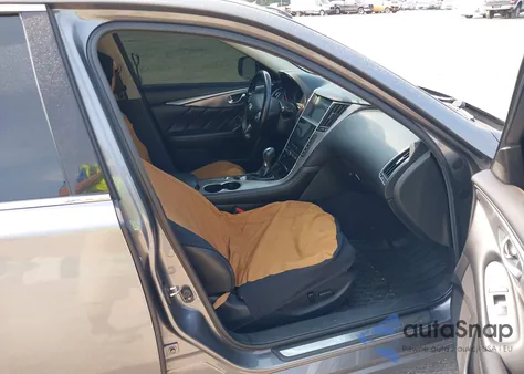 2017 Infiniti Q50 2.0T Base z USA, uszkodzony, nr VIN JN1CV7AR3HM681945